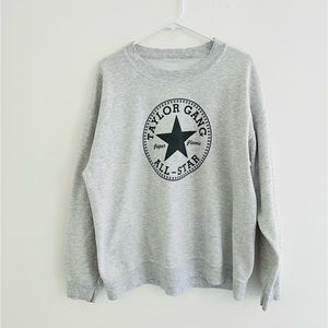 Wiz Khalifa Taylor Gang Grey Sweatshirt Large
